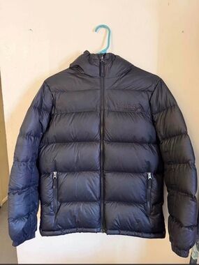 Marmot Kids Black Puffer Jacket with Hood Boys Size XL